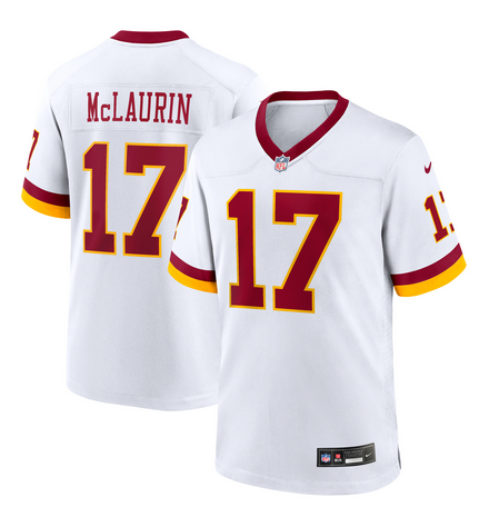 Men Washington Commanders #17 McLaurin white Nike NFL 2026 Alternate Game Jersey 0417003